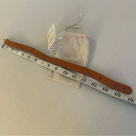 Noonday Collection Leather Wrap Bracelet “For the Love” Jen Hatmaker Collab - Picture 7 of 8